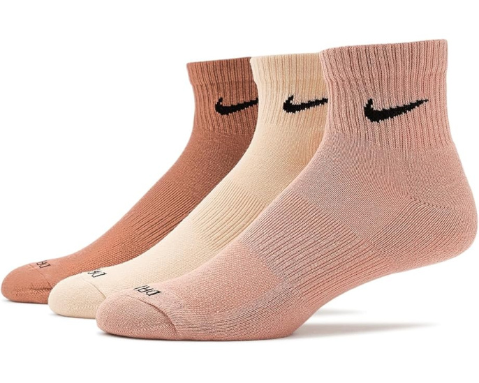 Носки Nike Everyday Plus с усиленной амортизацией и влагоотводящим эффектом