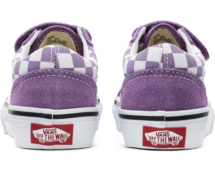 Детские кроссовки Vans Old Skool V на липучках