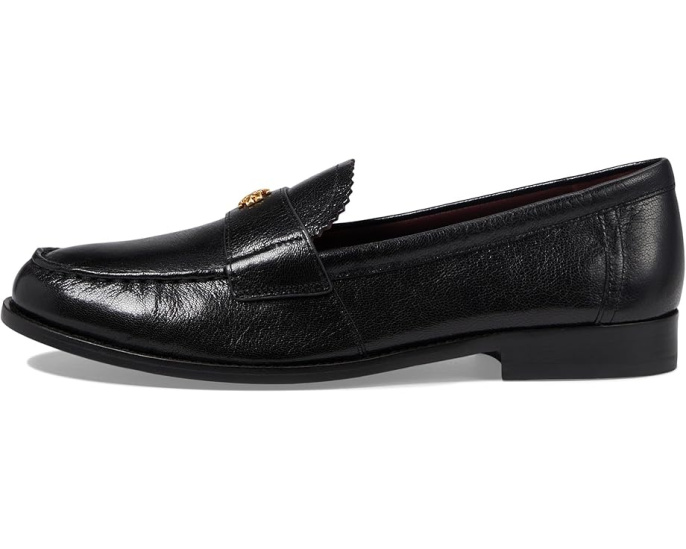 Лоферы Tory Burch Classic с фирменным акцентом и стегаными краями
