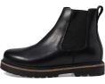 Ботинки Birkenstock Highwood Slip-On Deep Blue из замши с пробковой стелькой