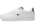 Кроссовки Lacoste Carnaby Pro с цветными вставками и фирменным крокодилом
