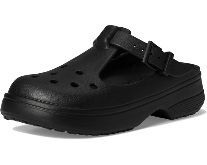 Классические сабо Crocs Mary Jane с ремешком и облачной стелькой