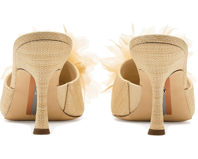 Босоножки Sam Edelman Jace на каблуке spool с цветочным декором