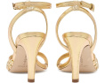Cinq à Sept сандалии Jackie Metallic Strappy на каблуке