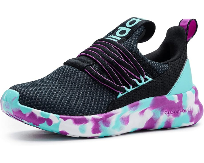 Adidas Lite Racer Adapt 7.0 детские кроссовки с эластичными шнурками