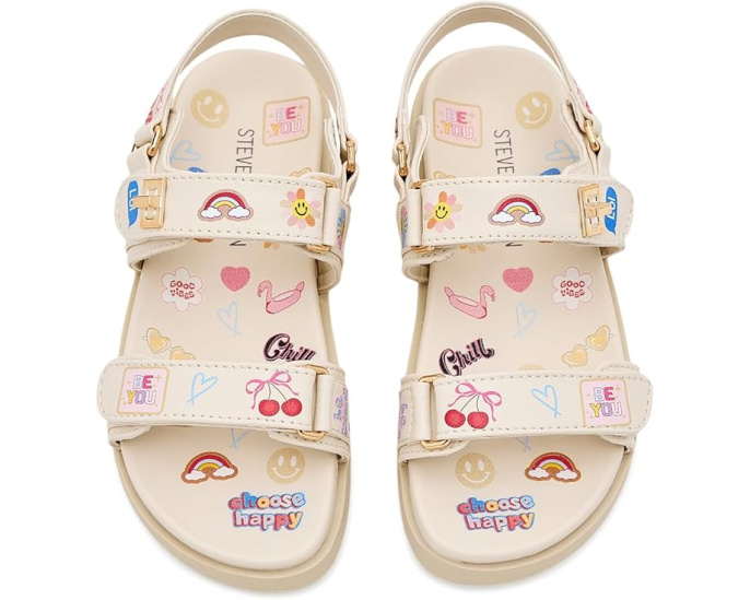 Детские сандалии Steve Madden Mona с застежкой на липучке