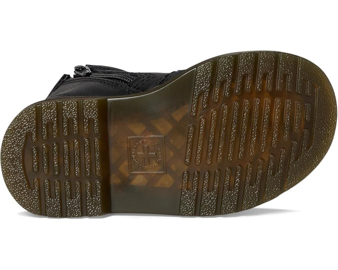 Ботинки Dr. Martens 1460 I для детей с блестками и боковой молнией