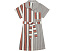 Burberry Kids платье Gilly Stripe для детей в полоску с поясом