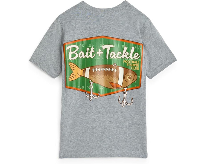 Футболка ChalkTalk SPORTS с принтом Bait And Tackle