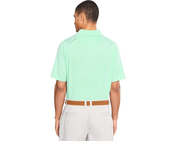 Поло Callaway Heather Jacquard с меланжевой тканью и защитой от солнца