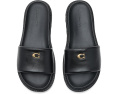 Сандалии Brynn Leather Slide из кожи бренда COACH