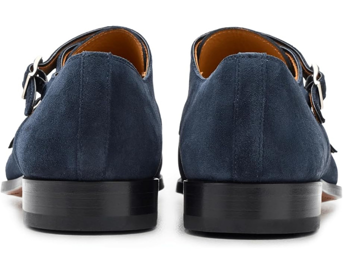 Туфли Magnanni Weiss из замши с застежкой-монк