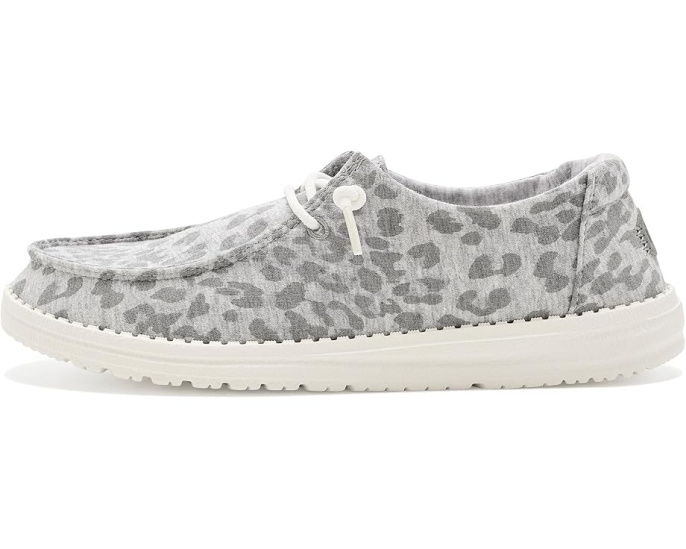 Hey Dude Wendy Stretch Jersey Leopard кеды с принтом