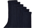 Boys Seamless Half Cushion Sport Crew Socks 6 Pair Pack