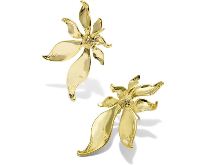 Серьги-гвоздики Kendra Scott Anya Flower в виде цветка