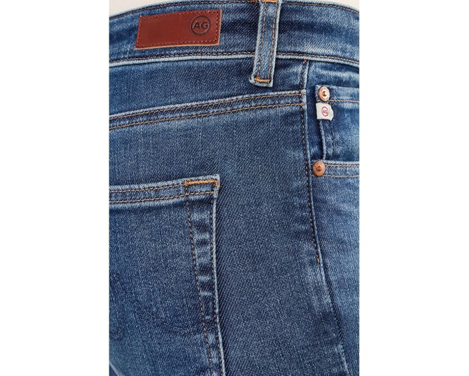 Джинсы скинни Farrah AG Jeans с высокой посадкой