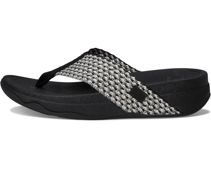 Сандалии FitFlop Surfa с ремешками из переработанного полиэстера