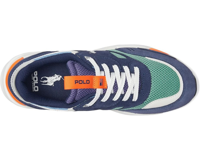 Кроссовки Polo Ralph Lauren Jogger Suede & Mesh с логотипом Pony
