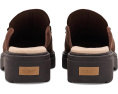 Dr. Scholl's мюли Bring It Clog на платформе черные
