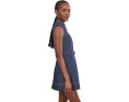 Комбинезон с faux denim и поясом Adrianna Papell