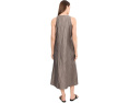 Платье макси из органического льна с блеском Eileen Fisher