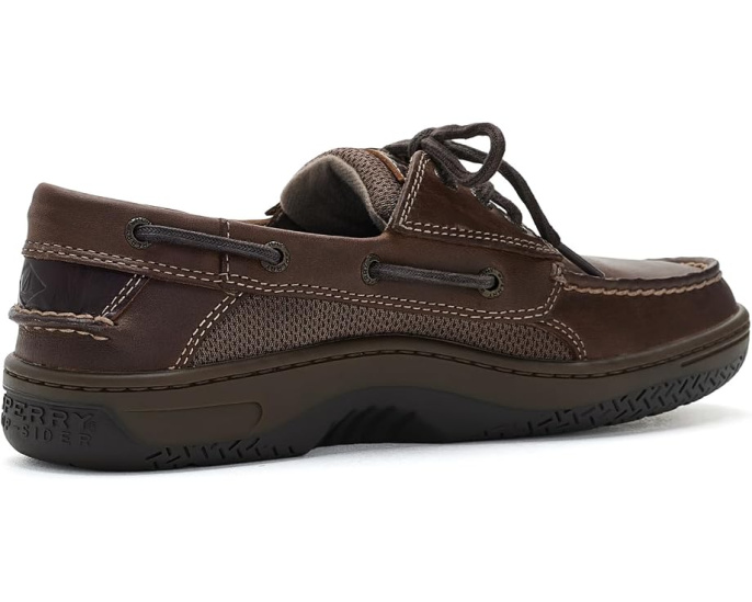 Sperry туфли Billfish 3 Eye с темно-коричневой кожей