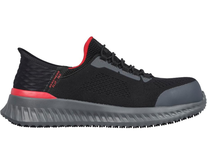 Рабочие ботинки Skechers Tilido Fletchit с композитным мыском и противоскользящей подошвой