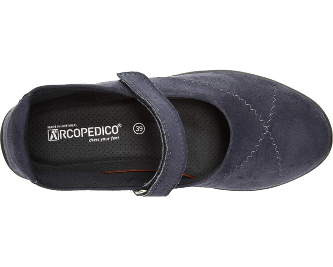 Туфли Mary Jane Arcopedico L18 с веганским верхом антрацит