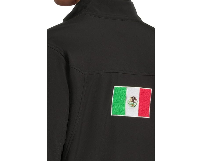 Куртка Ariat New Team Softshell Mexico из микрофлиса с защитой от непогоды