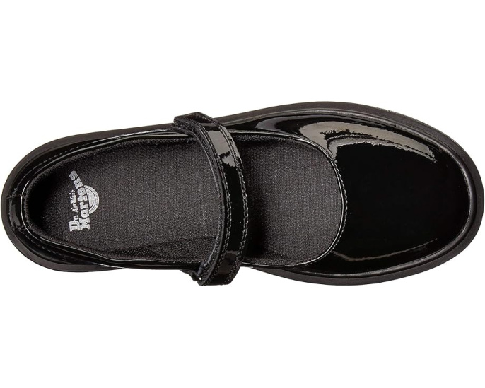 Детские туфли Dr. Martens Maccy Y с застежкой на липучке