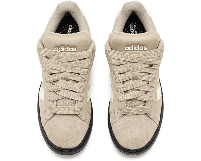 Кроссовки Adidas Grand Court Alpha зеленые с белой подошвой
