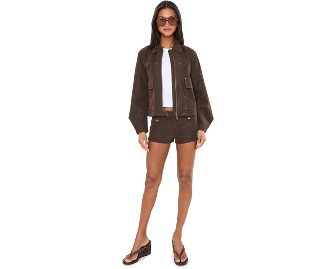 Замшевые шорты Free People Vagabond