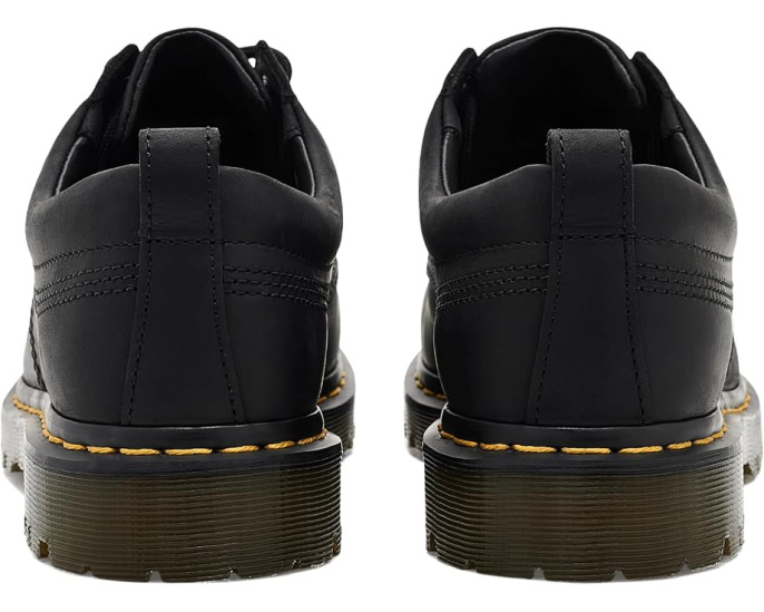 Ботинки Dr. Martens Lowell из кожи Crazy Horse черные