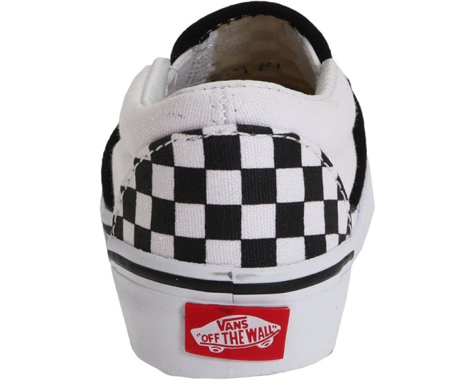 Кеды Vans Classic Slip On Core для малышей в шахматную клетку