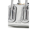 Babe Mini Top-Handle In Metallic Leather