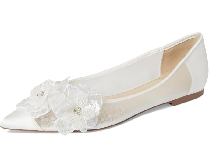 Туфли Gray Blue by Betsey Johnson с цветочным декором