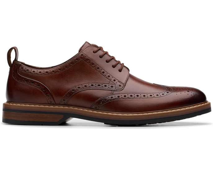 Clarks Aldwin Limit с кожаным верхом и сетчатой подкладкой