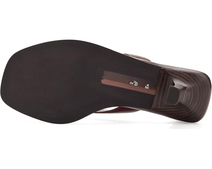 Сандалии Sam Edelman Dollie на маленьком каблуке с квадратным носком
