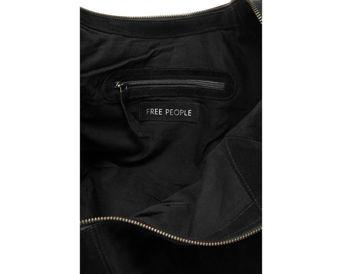 Сумка тоут Free People Roma Suede Tote из замши с кожаными элементами