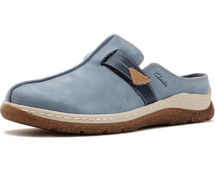Клоги Clarks Orlene с подошвой из рисовой шелухи и стелькой для комфорта