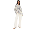 Лонгслив Puma Essentials Elevated No.1 Logo Oversized Striped Rugby Polo поло с полосатым принтом