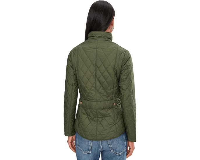 Barbour легкая стеганая куртка Flyweight Cavalry