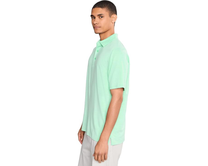 Поло Callaway Heather Jacquard с меланжевой тканью и защитой от солнца