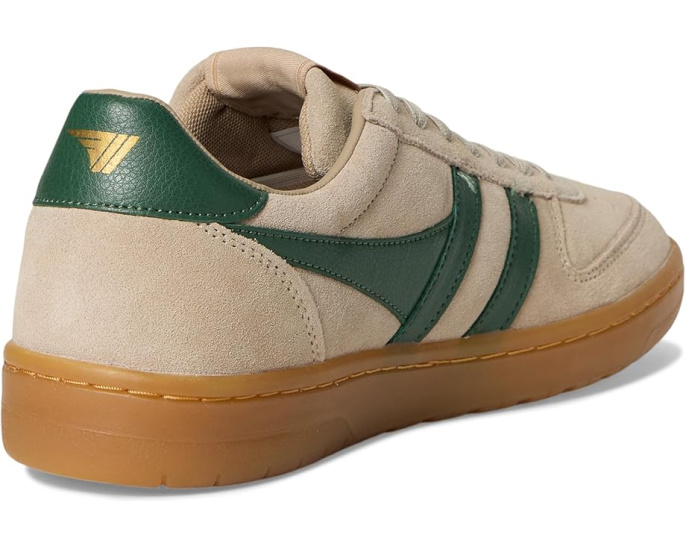 Замшевые кроссовки Gola Hawk Suede '86 с кожаными полосами