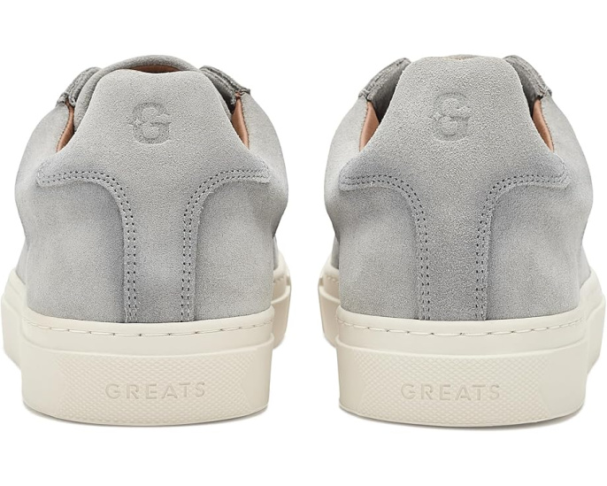 GREATS Кроссовки Royale Slip-On 2.0 из итальянской замши с эластичной панелью