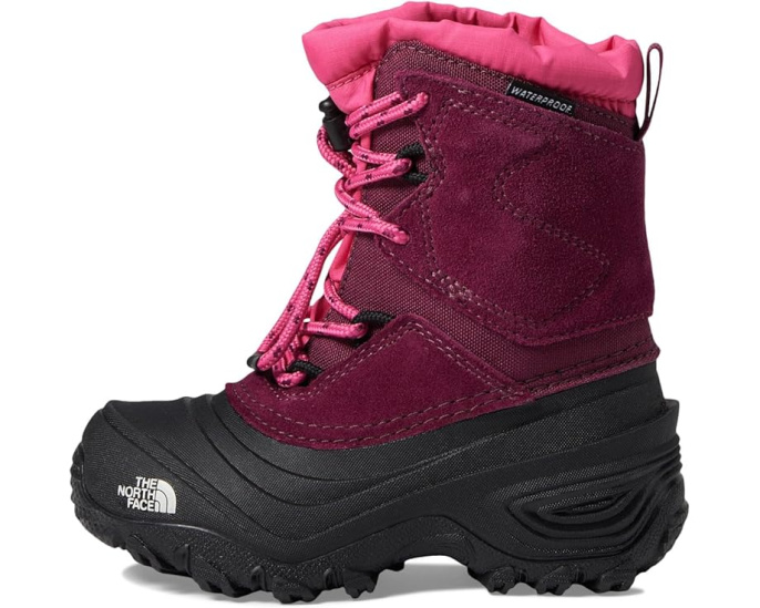 Детские водонепроницаемые ботинки The North Face Alpenglow V на шнурках-резинках