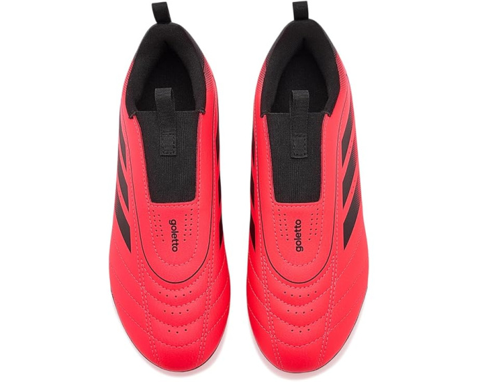 Adidas Goletto Ix Laceless детские бутсы без шнуровки для травы и искусственного покрытия