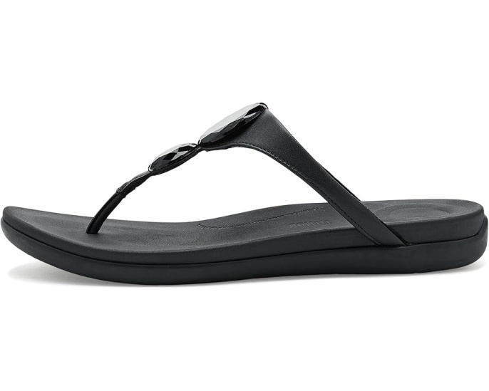 Босоножки Solay Glossy Disc с перепонкой на мыске FitFlop