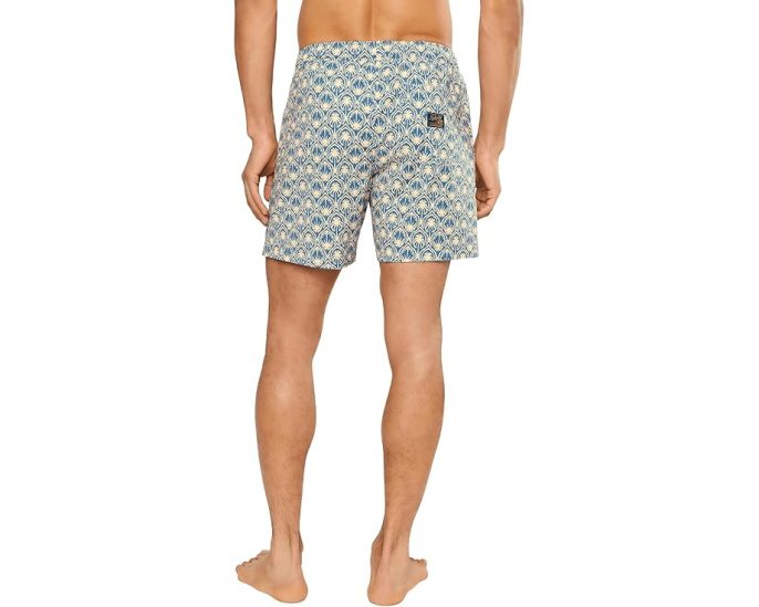 Плавательные шорты Faherty All Day Trunk Golden Palm Mosaic