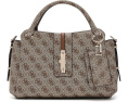 Сумка GUESS Yvonne Logo Girlfriend Satchel через плечо с клапаном